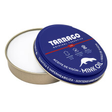 Tarrago - Mink Oil Enriched Grease for Leather Goods | Waterproof & Nourishing | Silicone-Enhanced for Flexibility | Suitable for Leather & Textile