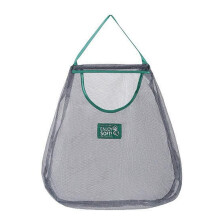 Sac de rangement suspendu en filet respirant Ă fixation murale