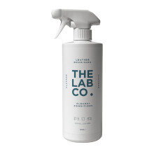 The Lab Co. Leather Nourisher 500ml cleans, condition and nourishes leather handbags, sofas, car seats. jackets, shoes, trainers and sneakers.