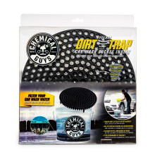 Chemical Guys Cyclone Dirt Trap Car Wash Bucket Insert - 12 in Black Filter Removes Dirt and Debris While You Wash, Helps Prevent Scratches, Perfect