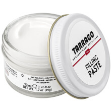 Tarrago | Filling Paste Jar 50ml | Filler Paste to Repair All Types of Leather, Synthetic Leather and Rubber Footwear | Shoe Care and Repair |