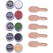 Bacher Honing Compounds Kit - 4 x 7g Polishing Compound for Sharpening and Leather Strop Balm - Set with Applicator
