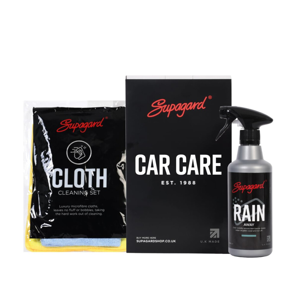 Supagard Rainaway ? Water Repellent Glass Treatment For Cars ? Rain Repellent Spray For Improved Visibility In All Weather ? Long-Lasting Protection 5051226238314