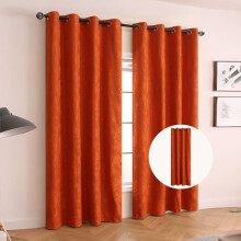 Blackout Curtains for Bedroom & Living Room, 102" Long, Thermal Insulated, Noise Reduction, Light Blocking, Grommet Top – Compatible with Standard