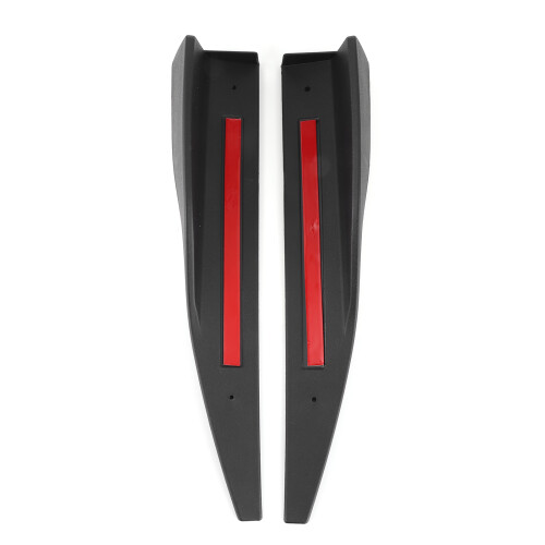 Black ABS Side Skirts for Ford Mustang Roush 2015+ Stylish Splitters Diffuser 2