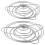 NICEXMAS 2Pcs Compact Foldable Stainless Steel Coffee Dripper Travel Coffee Filter 1