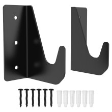 2PCS Floor Jack Stand Rack Wall Mount Organizer, Carbon Steel Floor Jack Stand Wall Mount Practical Garage Storage Hook for Garage