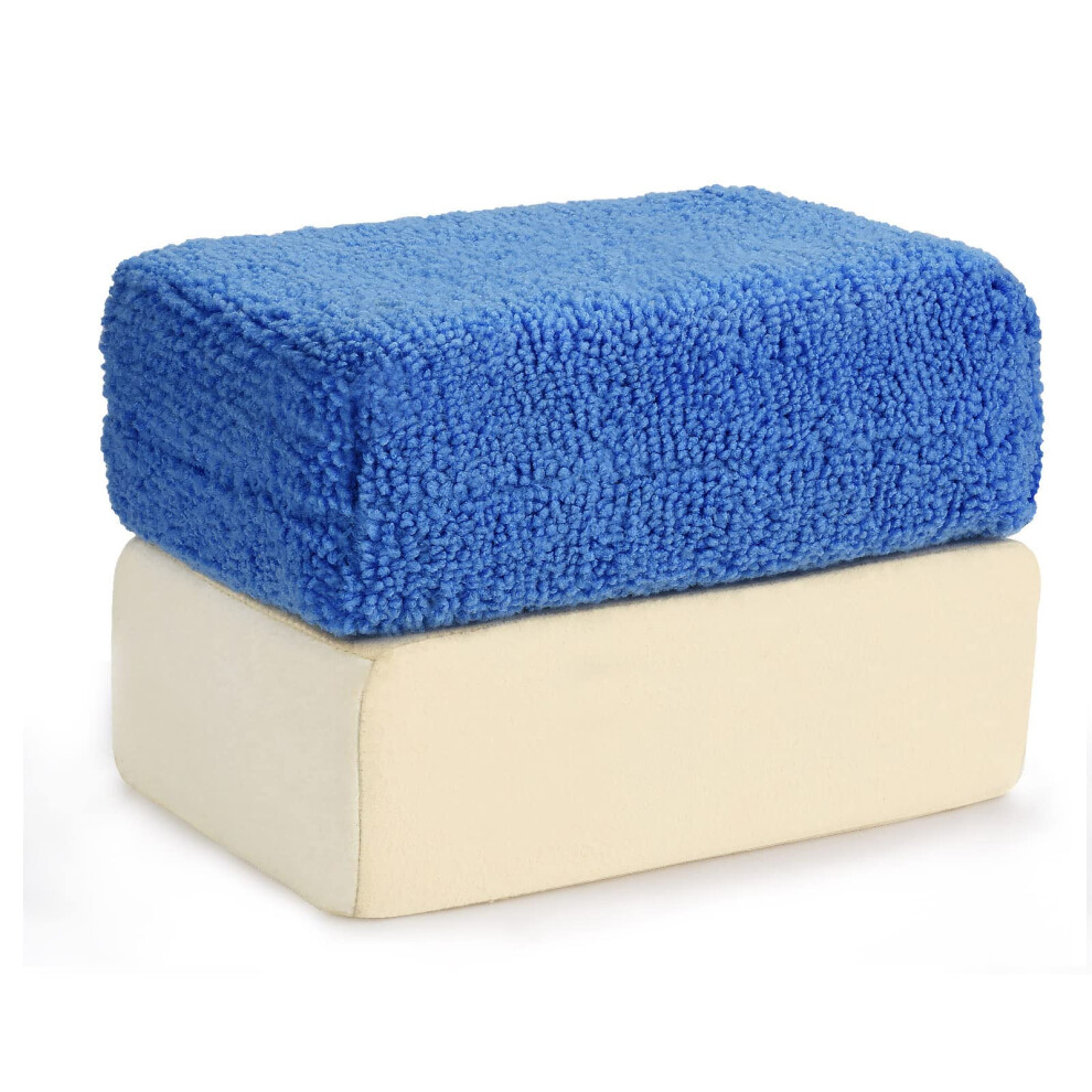 Noosverl Chamois Demister Pad Car Demister Pad Car Sponge Chamois Leathers Microfibre Cloth, For Windscreen Mirrors And Windows Fog Remover Car 5051224128044