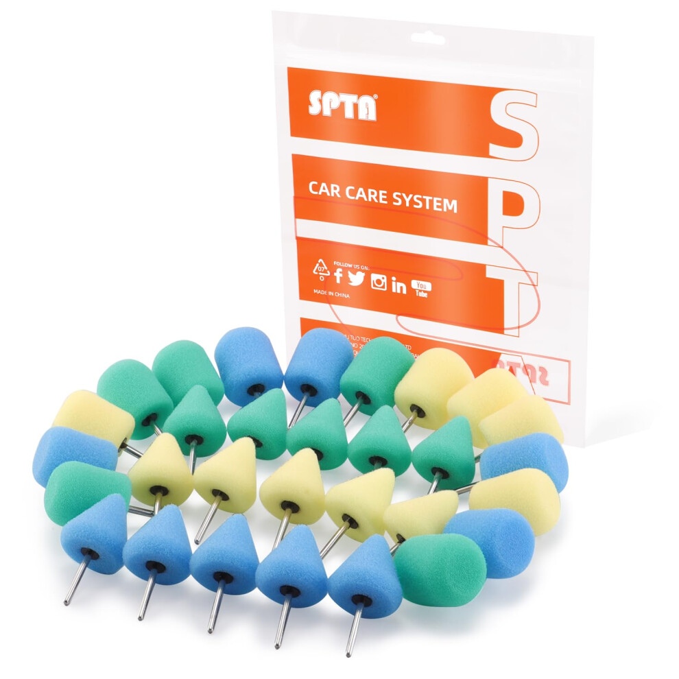 Spta Mini Buffing Pads, 30Pcs Mini Polishing Pads 5051226248610