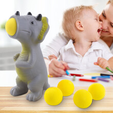 Cow Blaster - Popper speelgoed voor binnen en buiten met 5 schuimballen, kerstcadeaus, woondecoratie, kerstuitverkoop, buiten- en binnenspeelgoed.
