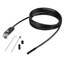 Ünnepi megtakarítás2 az 1-ben USB endoszkóp Android boreszkóp 5,5 mm-es vizsgáló kígyókamera HD IP67 6 állítható LED-del Androidhoz