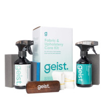 Geist. Fabric & Upholstery Care Kit | Cleaning, Stain Removal & Protection of Alcantara or Cloth car Seats, Sofas, Furniture, Rugs, Carpets | Makes