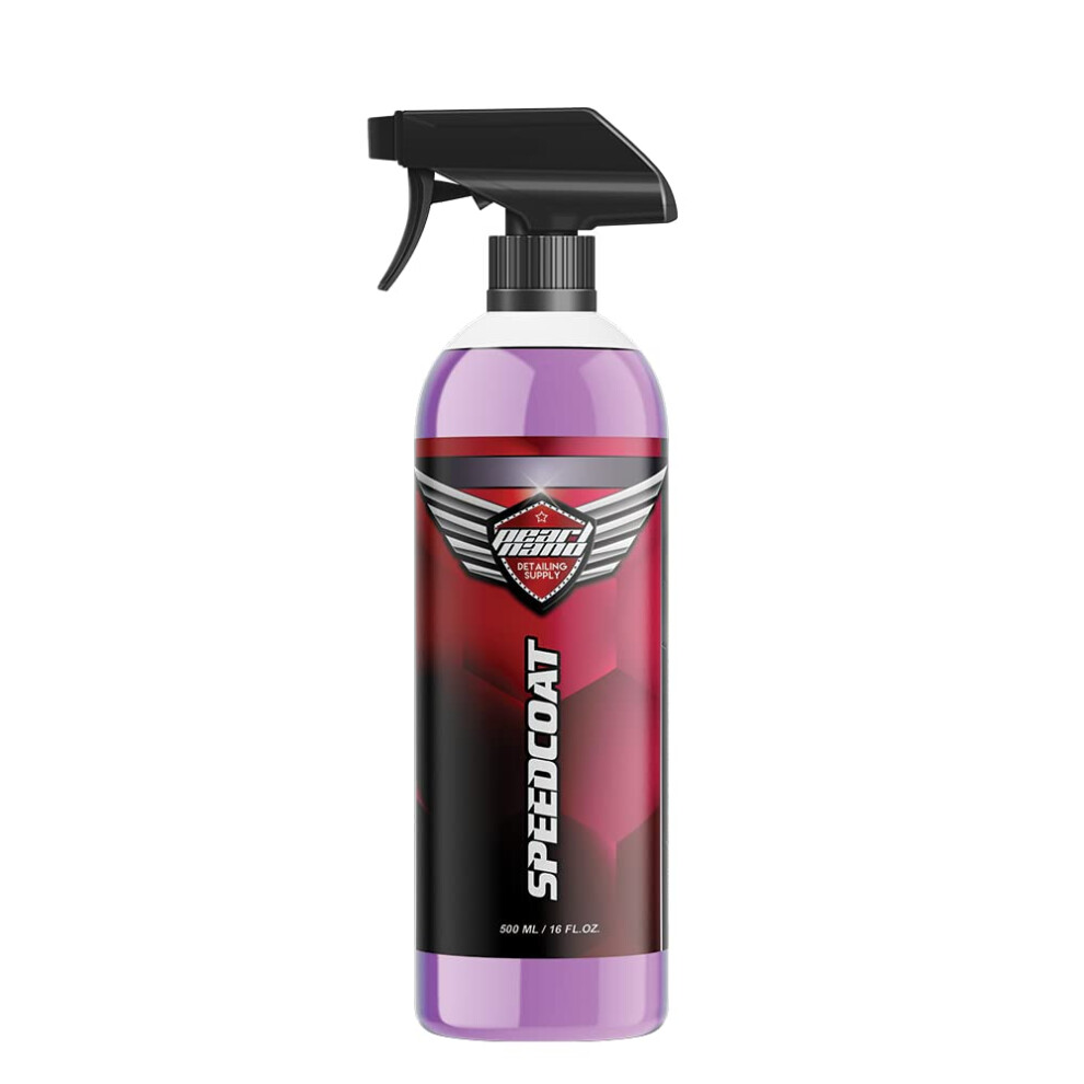 Pearl Nano Speedcoat **No Added Dye** Amazing Shine, Ceramic Spray Coating Waterless Car Wash Hydrophobic Top Coat Polish Polymer Paint Sealant 5051224132164