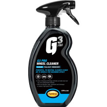 G3 Pro Wheel Cleaner 500ml (7209) ? Colour Changing, pH Neutral, Touchless Cleaner for All Wheel Types ? Non-Staining Fallout Remover Safe for