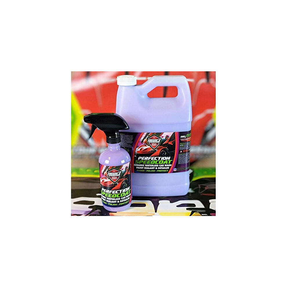 Pearl Nano Speedcoat **No Added Dye** Amazing Shine, Ceramic Spray Coating Waterless Car Wash Hydrophobic Top Coat Polish Polymer Paint Sealant 5051224132171