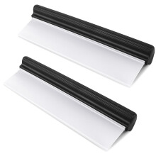 2-Pack 30 cm/11.8 Inch Car Drying Water Blade - Professional Automotive Wiper Squeegee With Super Flexible Silicone Blades for Cars and Showers