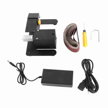 Belt Sander 250W 775 Motor 7 Speeds Adjustable Mini Electric Bench Grinder Sanding Machine for Woodworking
