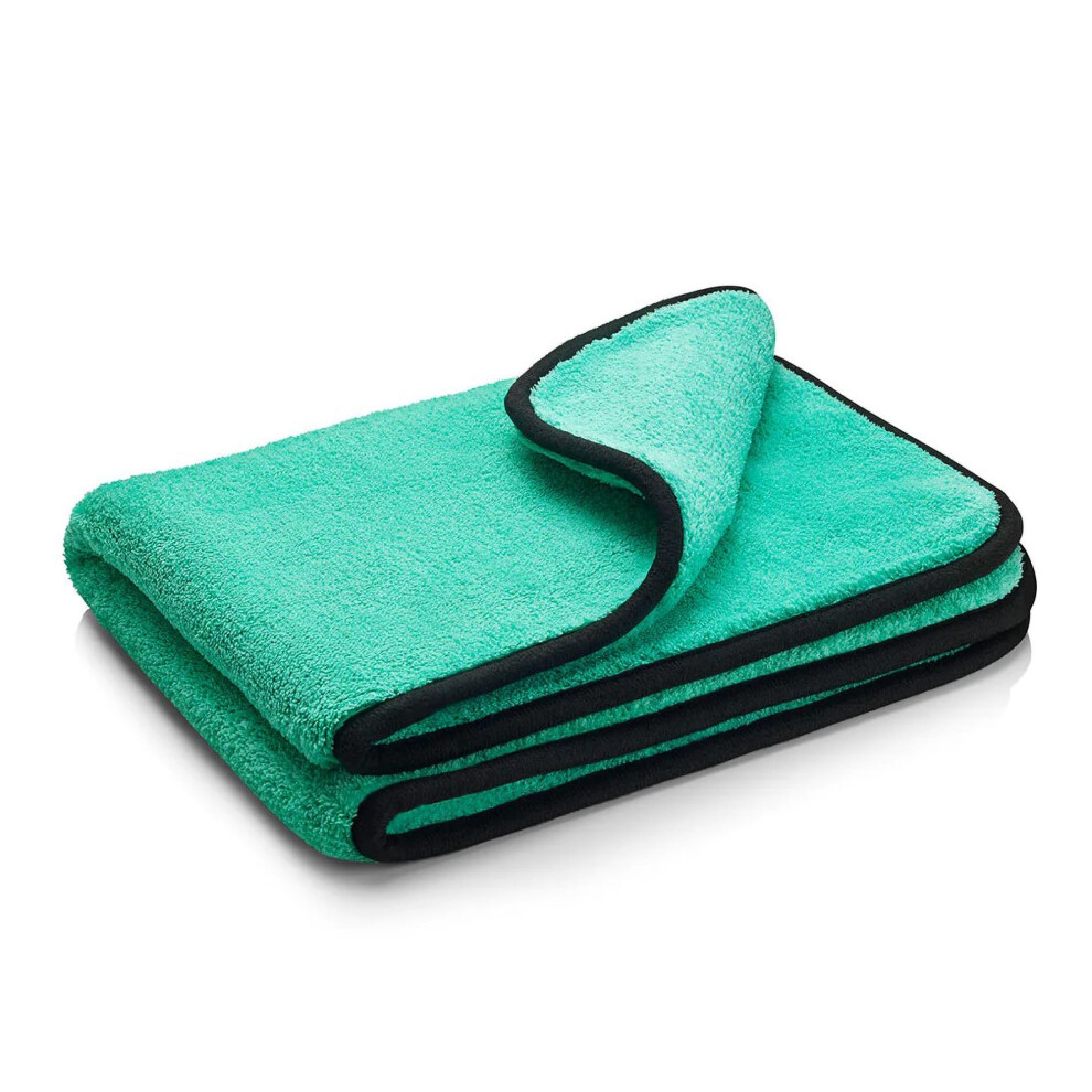 Auto Finesse Aqua Deluxe Car Drying Towel | Extra Large 1200Gsm Microfibre Cleaning Cloth | Super Absorbent & Scratch-Free | British Brand 5051224139927