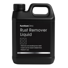 Furniture Clinic Rust Remover for Metal - Liquid Dip Deruster ? Reusable Effective Removal Treatment, Safe for All Metals ? Easy Use, Heavy Duty