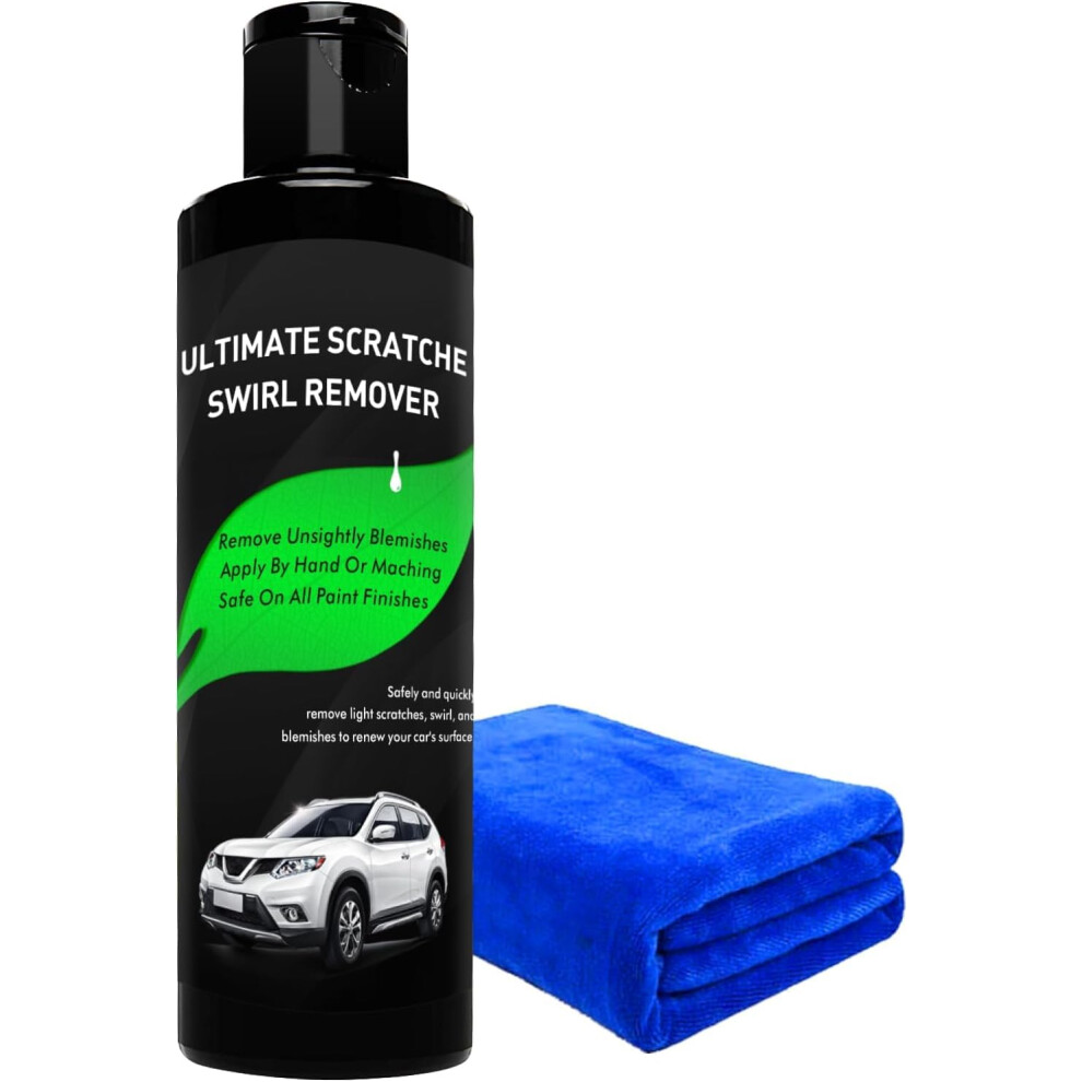 Manelord Scratch Swirl Removal Kit, Auto Polish Pre-Waxing, Paintwork Restorer For Cars, Easy To Repair Paint Scratches, Swirls, Marks, Abrasion, 5051224138852