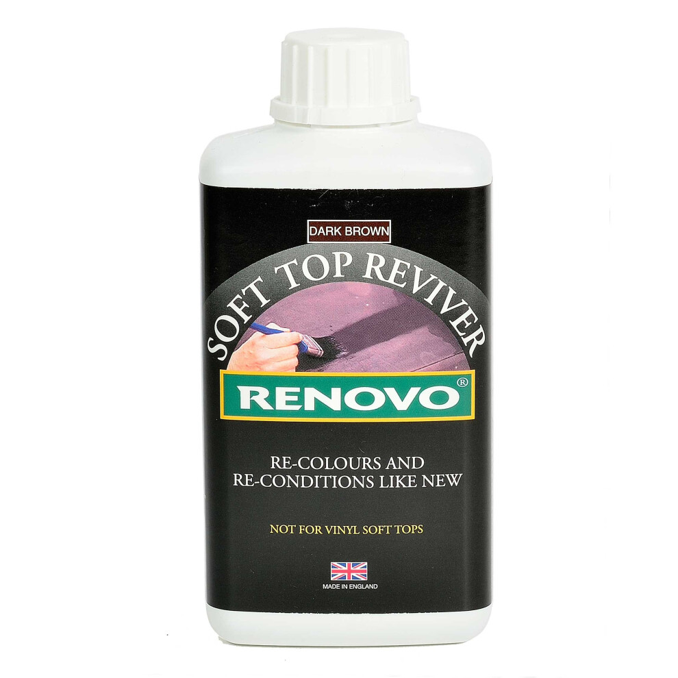 Renovo International Rhrbro5001125 Soft Top Reviver 500 Ml Brown 5051224135059