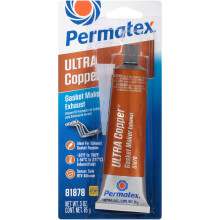 S/S Permatex - Ultra Copper - RTV Silicone Gasket Maker - Exhausts to 700oF - 85g