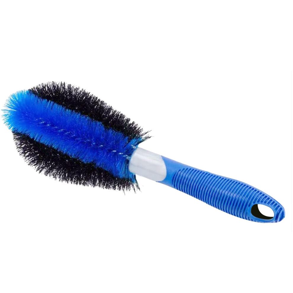 Car Wheel Brush - Alloy Rim Cleaner & Tire Scrubber | Stiff Bristles For Deep Cleaning | Wheel And Tire Cleaning Tool (Lun Gu Shua) 5051224136179
