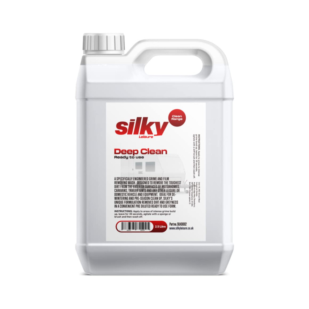 Bits4reasons - New Formula Silky Deep Cleaner - Ready To Use 2.5L - Motorhome And Caravan Exterior Cleaner 5051226240249