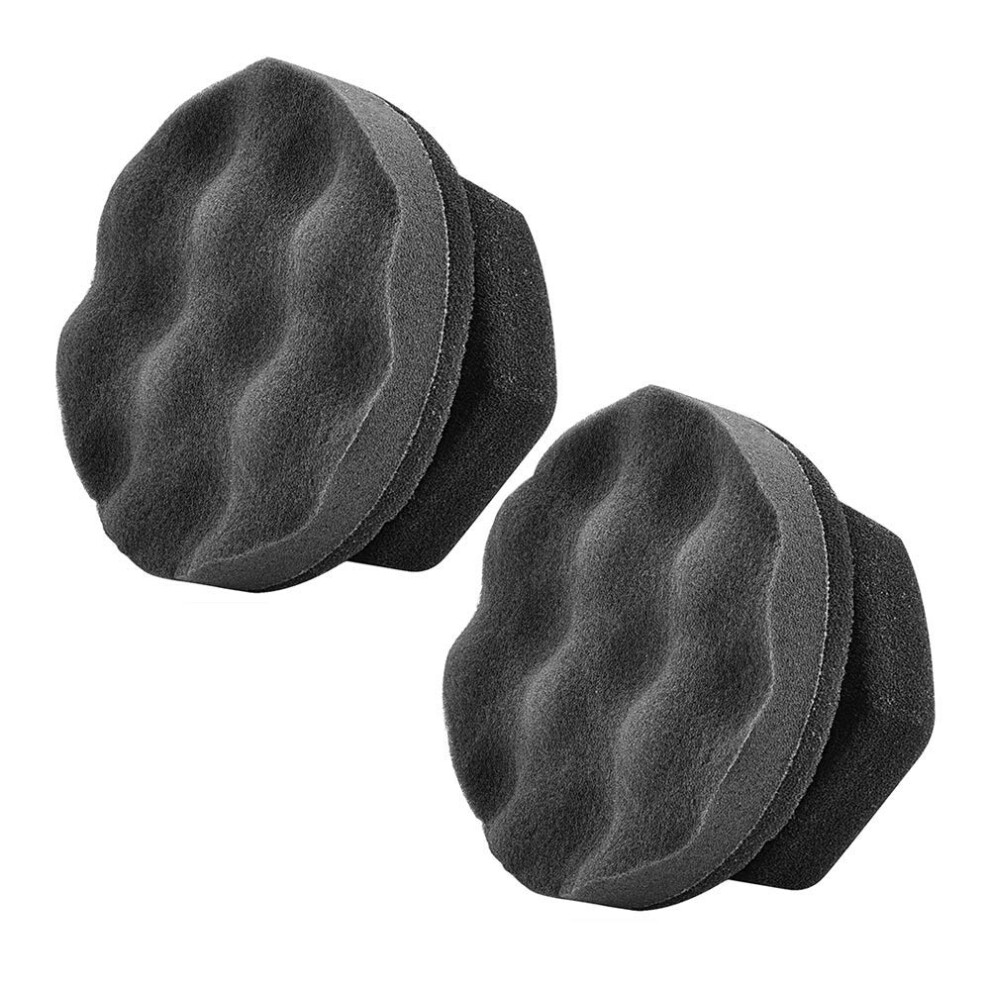 Ipely 2 Pack Large Tire Shine Applicator Pad, Durable And Reusable Hex-Grip Tire Dressing Applicator Pad For Applying Tire Shine 5051226224942