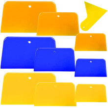 10 Pcs Body Filler Spreaders Automotive Body Fillers, 3, 4, 5, 6 Inch Reusable Plastic Auto Spreaders for Applying Fillers,Putties,Glazes,Caulking