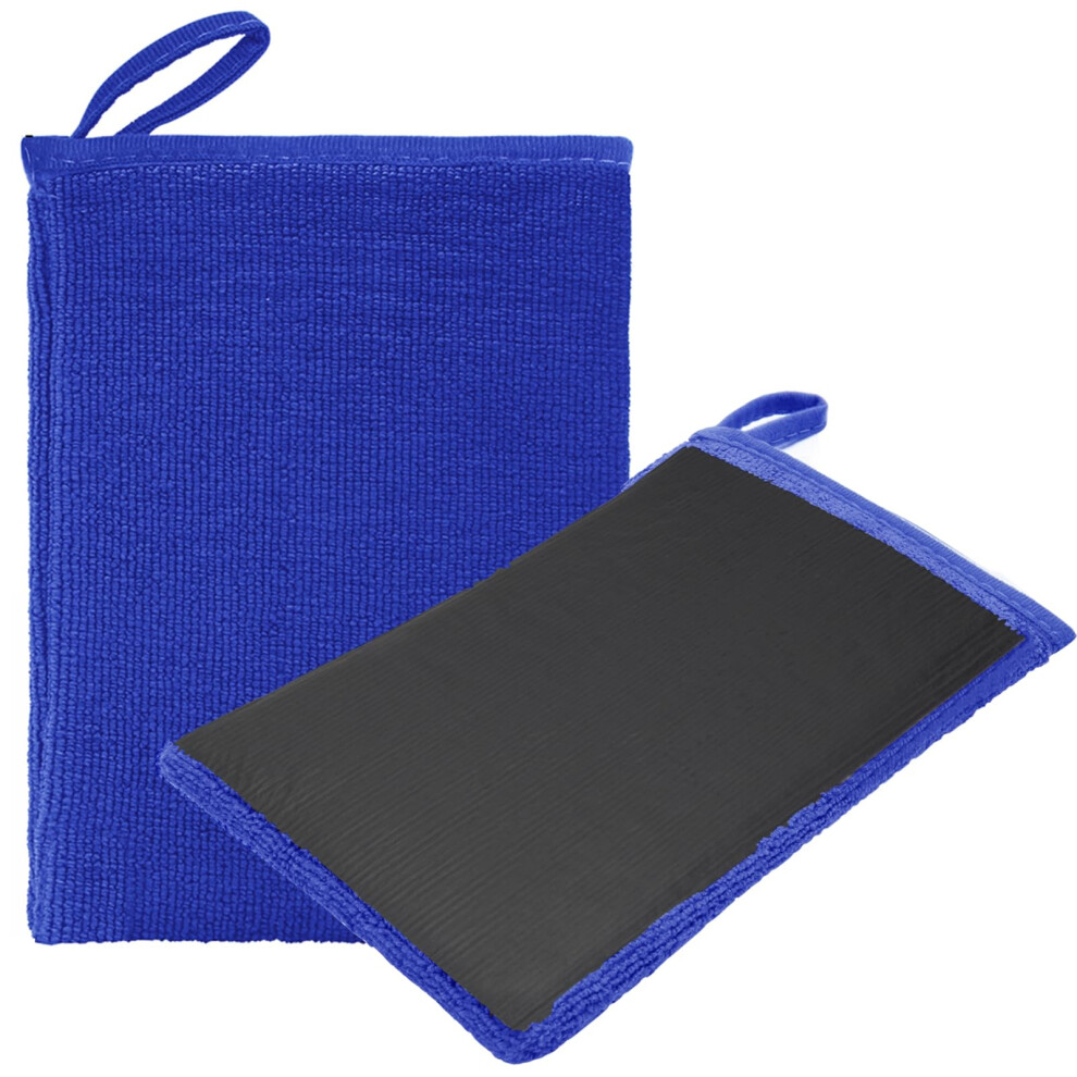 Windspeed 2Pack Clay Mitt, Microfiber Clay Bar Glove Towel For Car Detailing (Blue) Blue 5051224144488