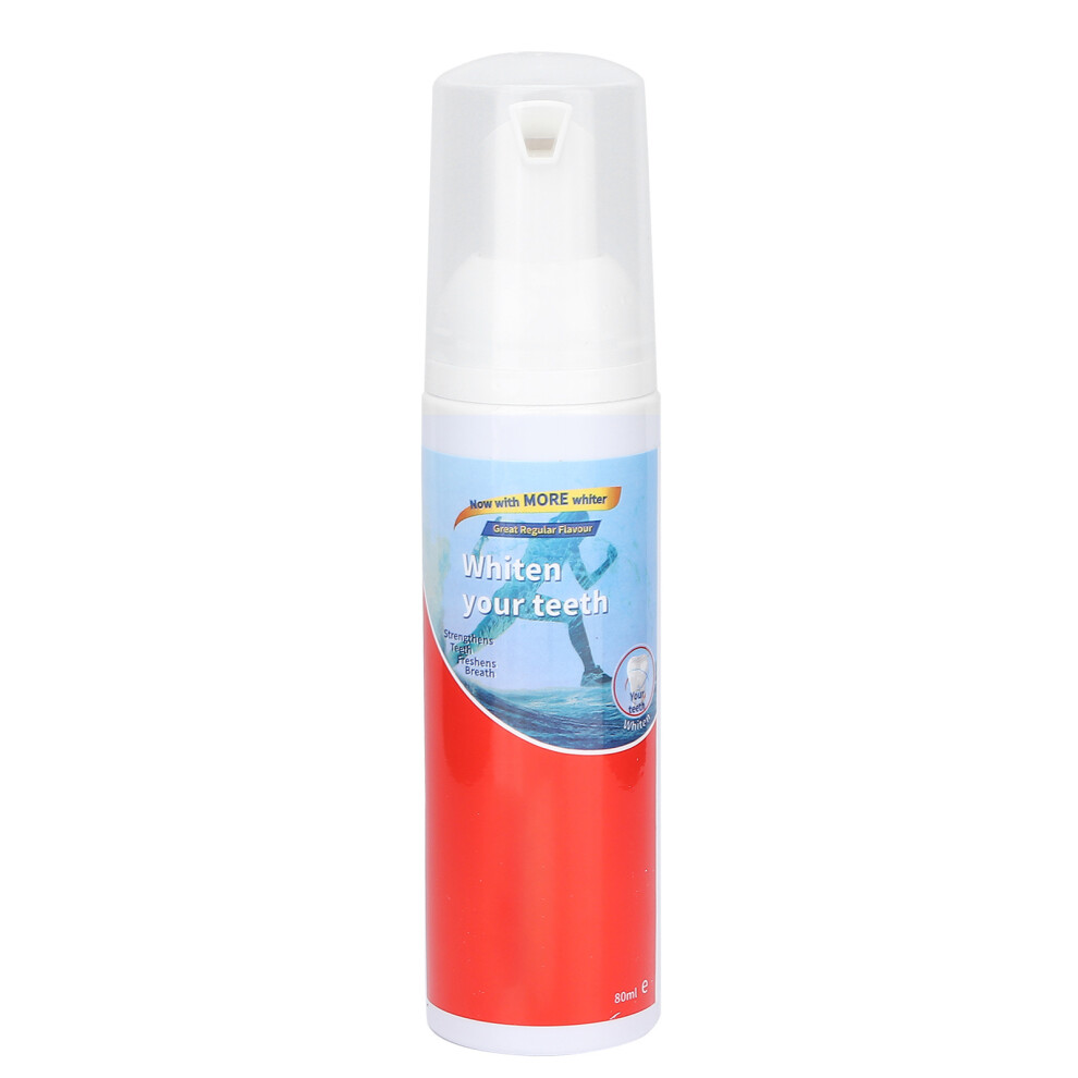 Foam Toothpaste Breath Freshening Stain Tartar Removal Oral Care Cleaning Mousse Toothpaste 80ML-image-OPC-PSVYPNS-NEW