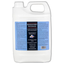Neutrarust 661? Rust Converter - The Original Water based & Non-Hazardous. MOD & NATO Approved (4 Litre) 10-12 square metres per litre