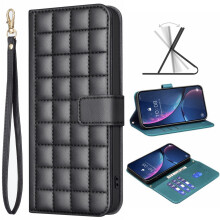 Leather Wallet Phone Case Compatible with Samsung Galaxy S21 Ultra, S21+, S21 FE – Quality Leather Cover with Card Holder & Zipper