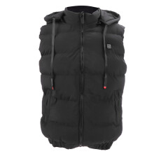 Electric Heating Vest Soft Washable Temperature Adjustable Heated Jacket for Outdoor Camping4XL