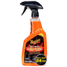Meguiar's G230524EU Hot Rims Black Wheel Cleaner 709ml formulated for all black wheel finishes