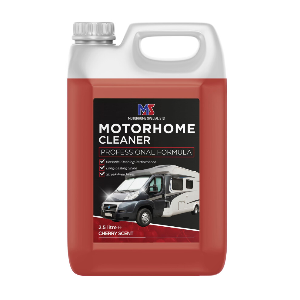 Motorhome Specialists - Motorhome Cleaner 2.5L - Professional Exterior Surface Cleaner For Motorhomes, Caravans & Campervans - Removes Dirt, Grime, 5051224146413