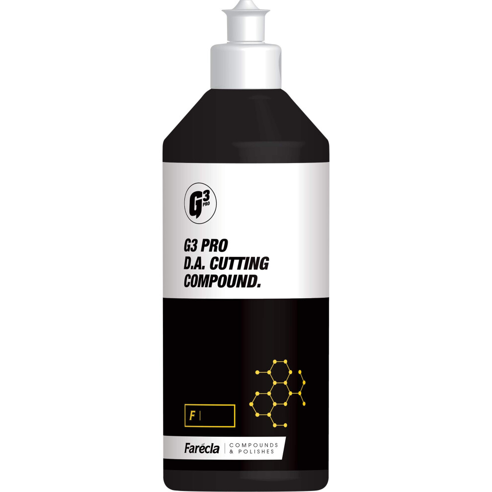 G3 Pro Da Cutting Compound 500Ml (7500) ? High-Cut Compound For Da Polishers, Removes Swirls, Scratches & Oxidation ? Low Dust, No Fillers, Restores 5051224133673
