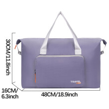 Lightweight Travel Bag Large Capacity Folding Luggage Bag Portable Storage Bag Short Distance Business Travel Storage Bag