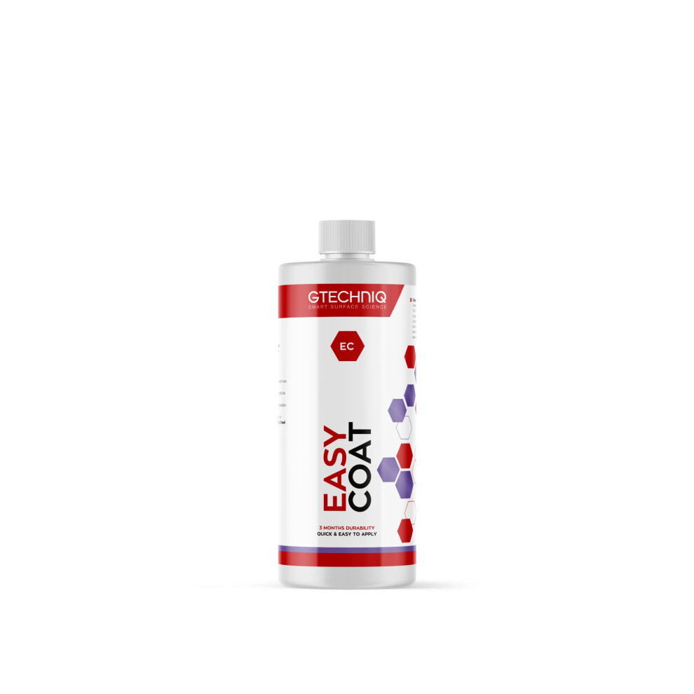 Gtechniq Easy Coat Refill Ceramic Coating For Cars, Protect Car Paintwork, Windows & Mirrors, 500Ml (Sufficient For 1 Med-Large Car) - 3 Month 5051224144242