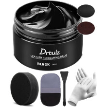 Leather Recoloring Balm, Leather Repair Kit for Furniture Vinyl Sofa, Purse, Shoes, Car Seats, Steering, Leather Couch Paint Leather Color Restorer on