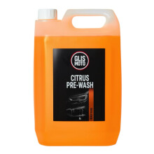 Glismoto Ready to Use Citrus Pre-Wash 5L Powerful Car Pre-Cleaner & Degreaser | Safely Removes Dirt, Oil & Road Film | Wax, Sealant & Ceramic Coating