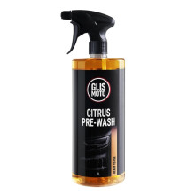Glismoto Ready to Use Citrus Pre-Wash 1L, Powerful Car Pre-Cleaner & Degreaser | Safely Removes Dirt, Oil & Road Film | Wax, Sealant & Ceramic Coating