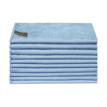 Tek Automotive 10 Pack Large Microfibre Glass Cleaning Cloths ? Streak-Free, Lint-Free, Durable 40x48cm ? Car Window Cleaner, Glasses Cleaner, Machine