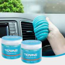TICARVE Cleaning Gel for Car Cleaning Putty 2 Pack Auto Detailing Putty Slime Cleaner Keyboard Cleaner Universal Dust Cleaner for Car, Laptops,