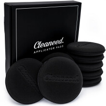 Cleaneed Premium Applicator Pads [8 PIECES] ? Extra soft and surface-friendly ? Universally applicable, ideal for car polish and wax, leather care,
