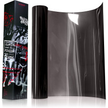 VViViD + Ultimate Headlight Tint Vinyl Wrap (12" x 7ft, Dark Smoke)