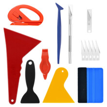 13 PCS Vinyl Wrap Tools, Professional Vinyl Wrap for Cars, Window Film Kit, Vinyl Squeegee Tool for Car Vinyl Wrapping, Car Film, Glass Film,