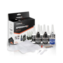 Visbella 7 Seconds Speedy Fix Glue with Filler, Filling & Reinforcing, Instant Adhesive & Welding Powders, Strong Bond, Repair for Ceramic, Glass,