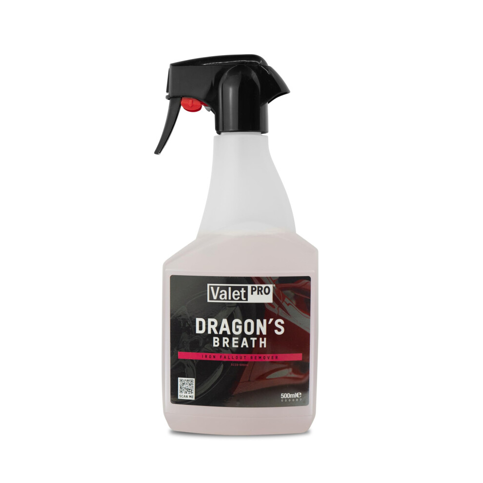 Valetpro Dragons Breath 500Ml - Wheel Cleaner - Iron Contamination Remover 5051224147731